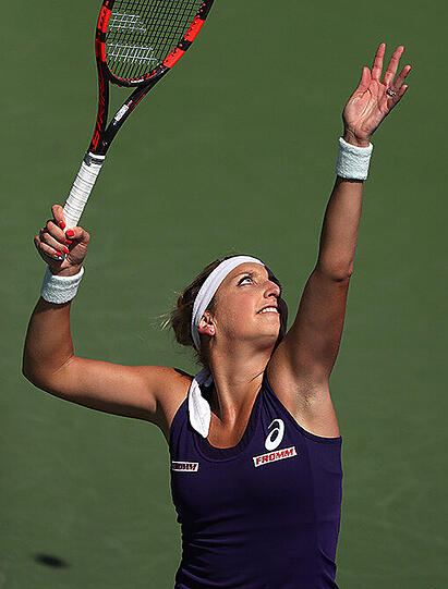Timea Bacsinszky aus der Schweiz.