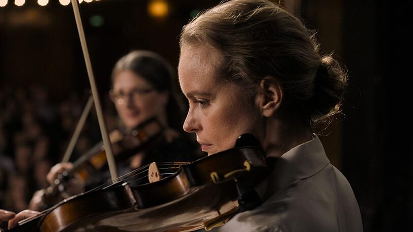Nina Hoss als selbstzerstörerische Geigerin.