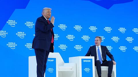 Als WEF-Chef begr&uuml;&szlig;te der 60-j&auml;hrige Brende wichtige Redner wie US-Pr&auml;sident Donald Trump. (Archivbild)