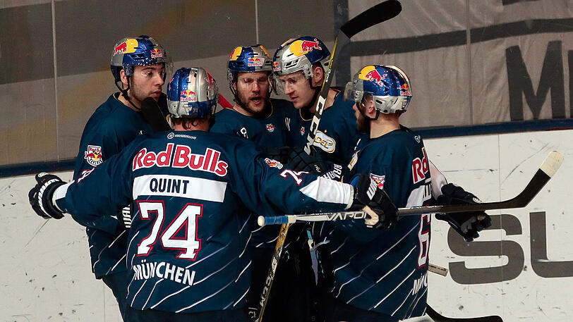 Der EHC Red Bull München will am Mittwoch den Einzug in die Vorschlussrunde perfekt machen.