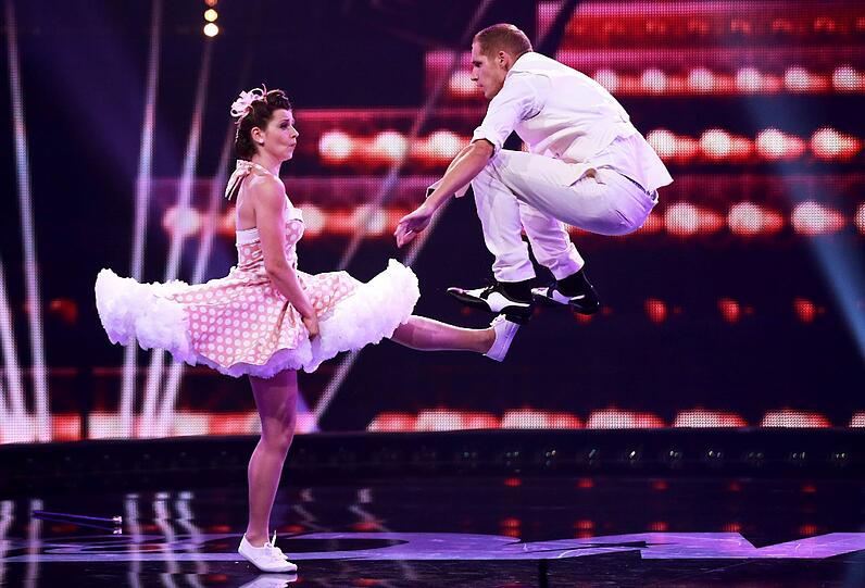 So sehen Sieger aus! Veronika und Daniel gewinnen das "Got to Dance" -Finale. Die Bilder vom Tanzfinale