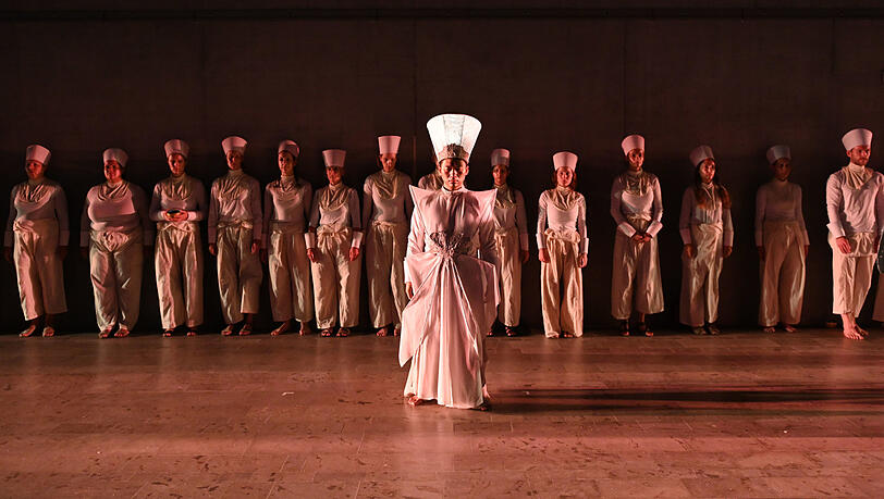 Philip Glass' Oper "Akhnaten" im Ägyptischen Museum. Philip Glass' Oper "Akhnaten" im Ägyptischen Museum.