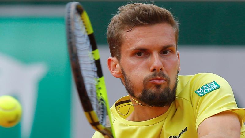 War gegen Roger Federer chancenlos: Oscar Otte. War gegen Roger Federer chancenlos: Oscar Otte.
