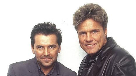Da waren sie noch eine Band: Dieter Bohlen (r.) und Thomas Anders als Modern Talking.