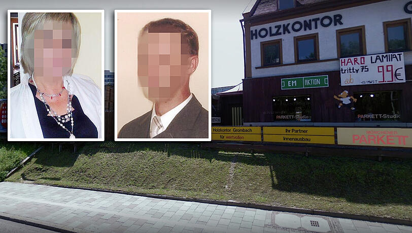 Opfer Lana D. und mutmaßlicher Täter Walter S.: Die Firma Holzkontor hat bereits vor Jahren die Niederlassung an der Rosenheimer Straße dichtgemacht. Opfer Lana D. und mutmaßlicher Täter Walter S.: Die Firma Holzkontor hat bereits vor Jahren die Niederlassung an der Rosenheimer Straße dichtgemacht.