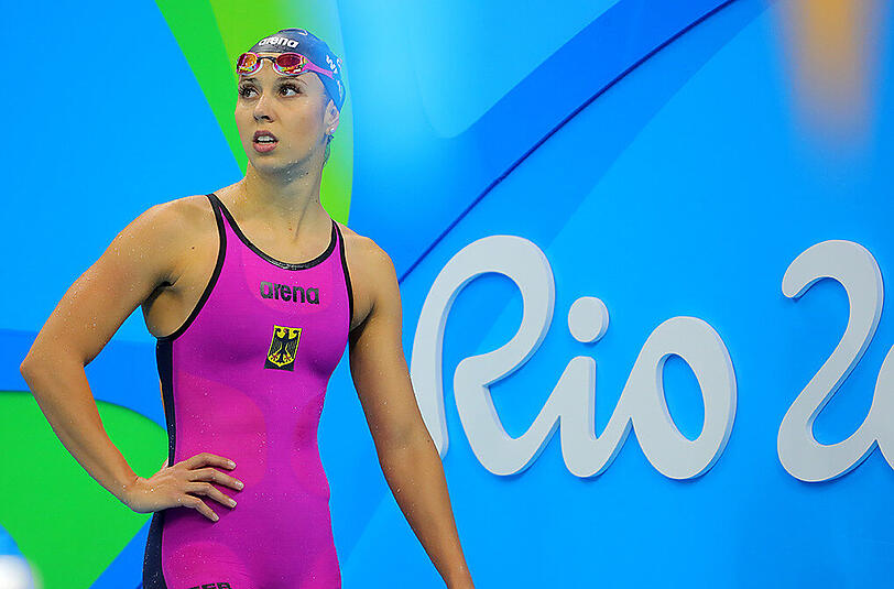 Die Schwimmerin Alexandra Wenk aus München.