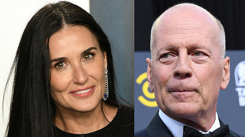 Demi Moore und Bruce Willis zählten einst zu Hollywoods Traumpaaren.