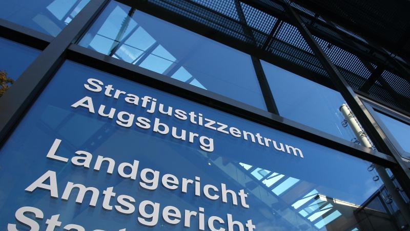 Außenaufnahme des Strafjustizzentrums in Augsburg. Foto: Karl-Josef Hildenbrand/dpa/Archivbild Außenaufnahme des Strafjustizzentrums in Augsburg. Foto: Karl-Josef Hildenbrand/dpa/Archivbild