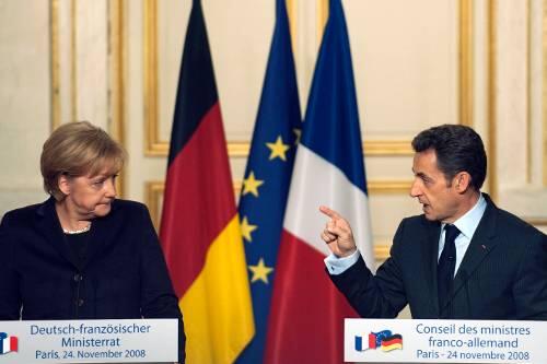 Krisen-Konsultationen: Angela Merkel und Nicolas Sarkozy.