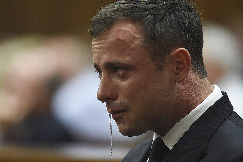 Pistorious unter Tränen.