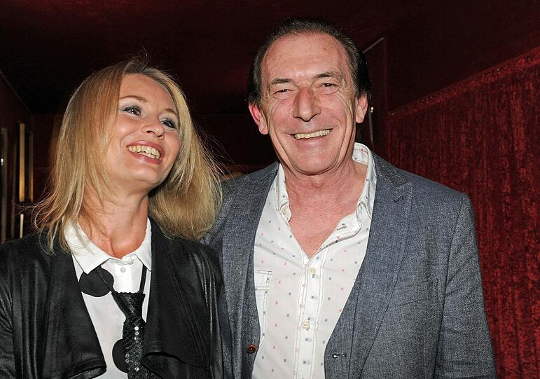 Stefan Zauner von der Band "Münchner Freiheit" und seine Frau Petra