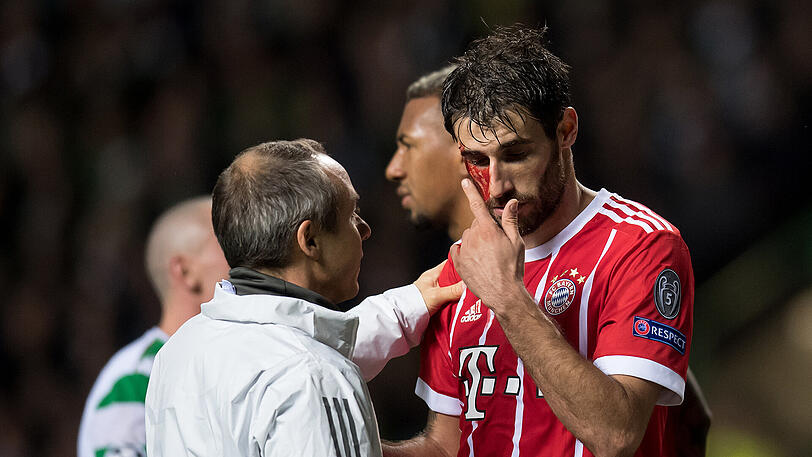 Javi Martínez, der Mann des Spiels gegen Glasgow. Von der AZ bekam er die Note 1.