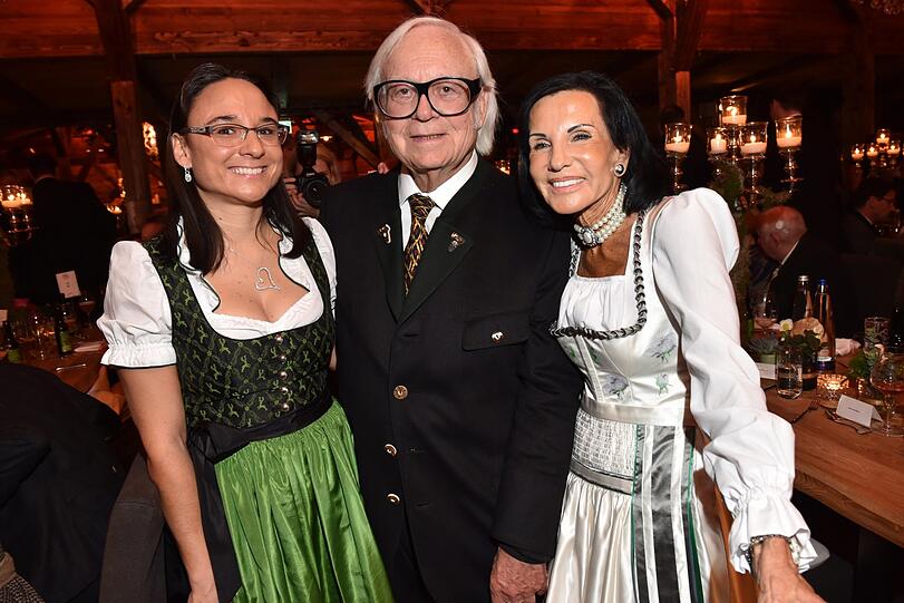 Werner Brombach und Frau Christine mit Tochter Claudia
