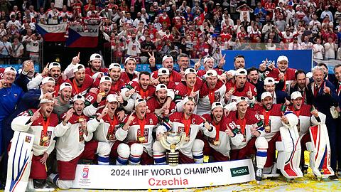 Der WM-Titel der Tschechen sorgte für eine späte Party in Prag.