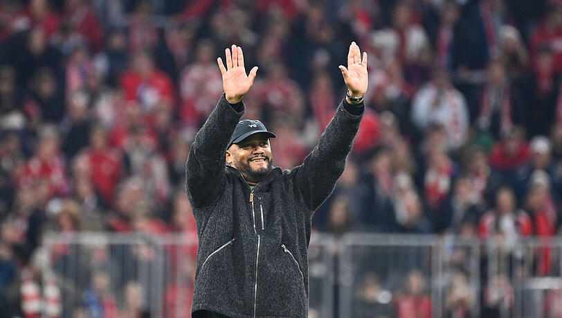Könnte den achten Bundesligasieg in Folge feiern: Bayern-Trainer Vincent Kompany. Könnte den achten Bundesligasieg in Folge feiern: Bayern-Trainer Vincent Kompany.