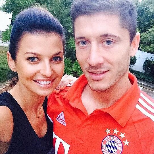 Anna und Robert Lewandowski