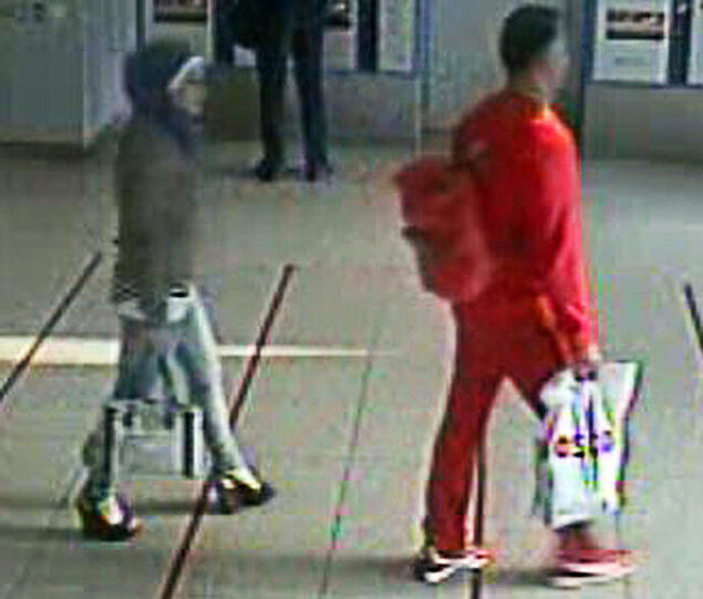 Opfer und Tatverdächtiger wenige Minuten vor dem Mord.