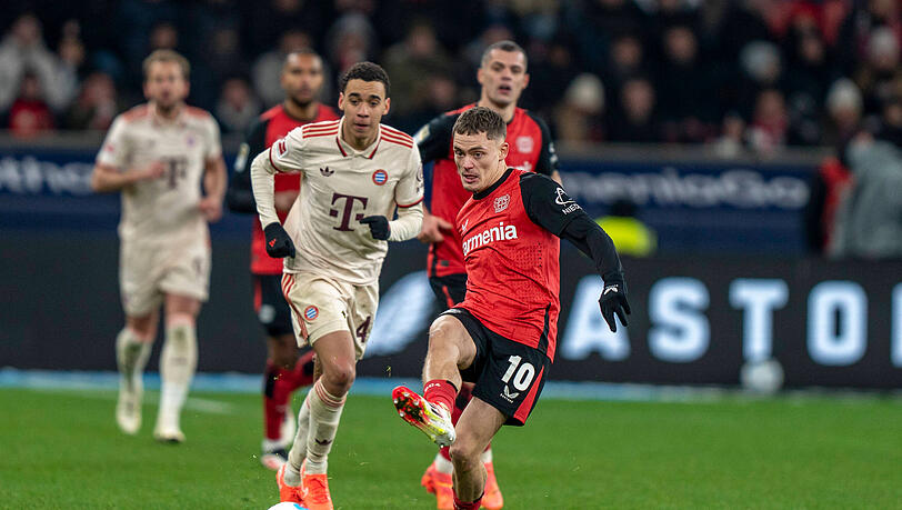 Bald schon in einem Team? Der FC Bayern könnte Florian Wirtz im Sommer verpflichten. Bald schon in einem Team? Der FC Bayern könnte Florian Wirtz im Sommer verpflichten.