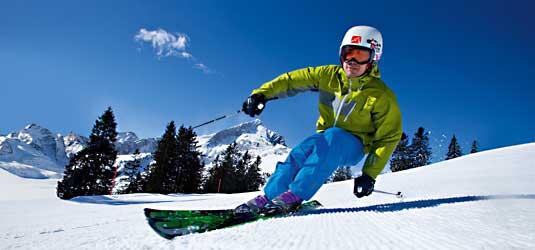 Wer hier nicht gerne fährt, ist selber schuld: Das Classic-Skigebiet in Garmisch