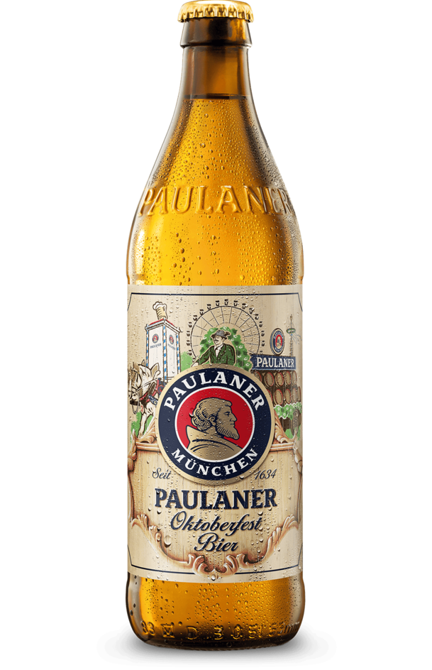 Auf den Bierflaschen hat Paulaner das Motiv ausgetauscht