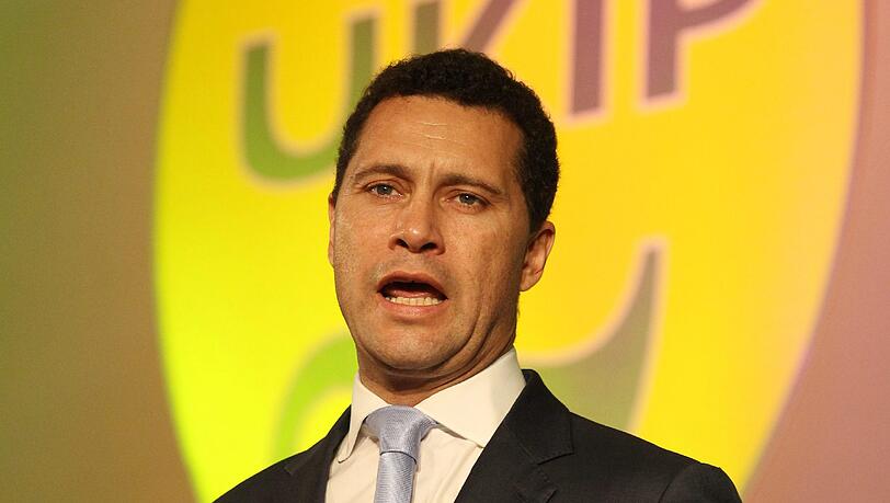 Der Abgeordnete Steven Woolfe von der rechtspopulistischen Ukip wurde bei einem parteiinternen Streit verletzt. Der Abgeordnete Steven Woolfe von der rechtspopulistischen Ukip wurde bei einem parteiinternen Streit verletzt.