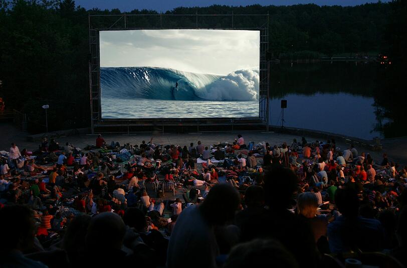 Meer vor See: Im Westpark gibt&rsquo;s heute Filme über&rsquo;s Wasser.