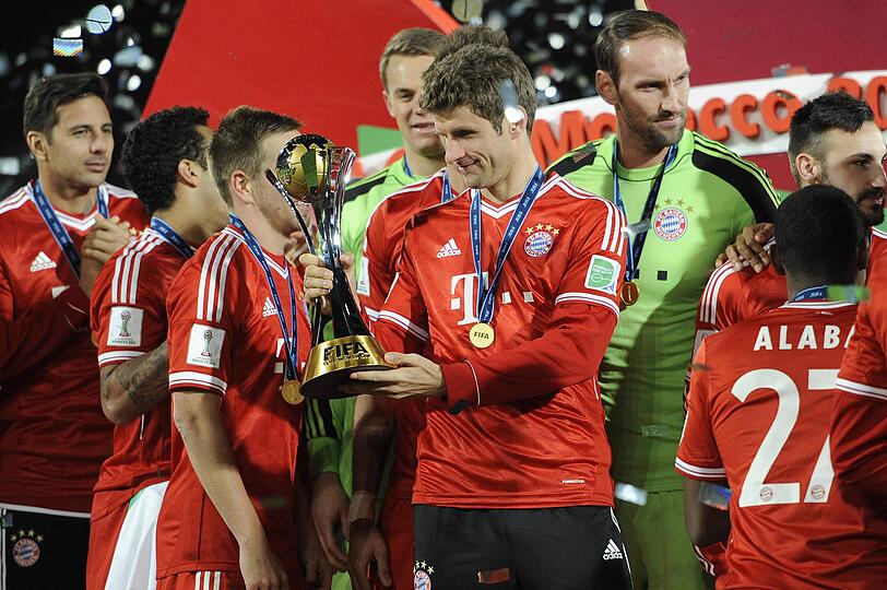 2013 wird Thomas Müller mit dem FC Bayern Fifa-Klubweltmeister. 2020 gelingt ihm dieses Kunststück noch einmal.
