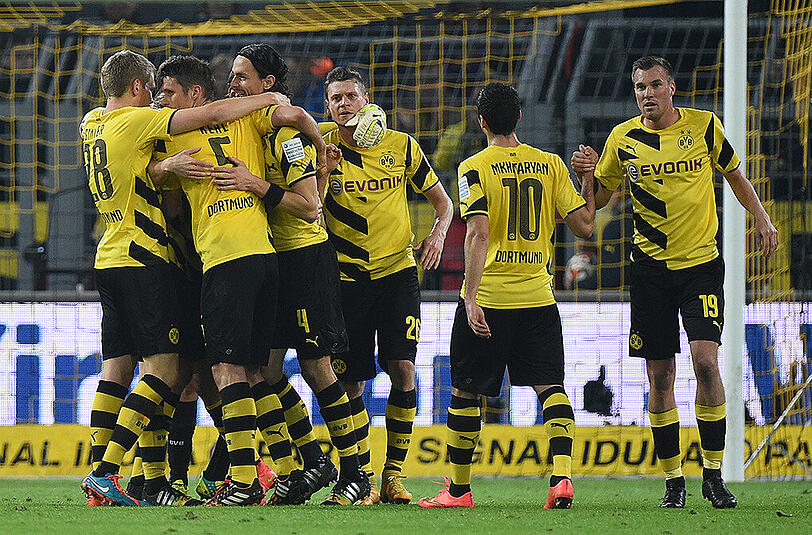 In Dortmund fallen Felsbrocken von Herzen: Mit einem 1:0-Sieg über Gladbach siegte sich der BVB auf Tabellenplatz 15.