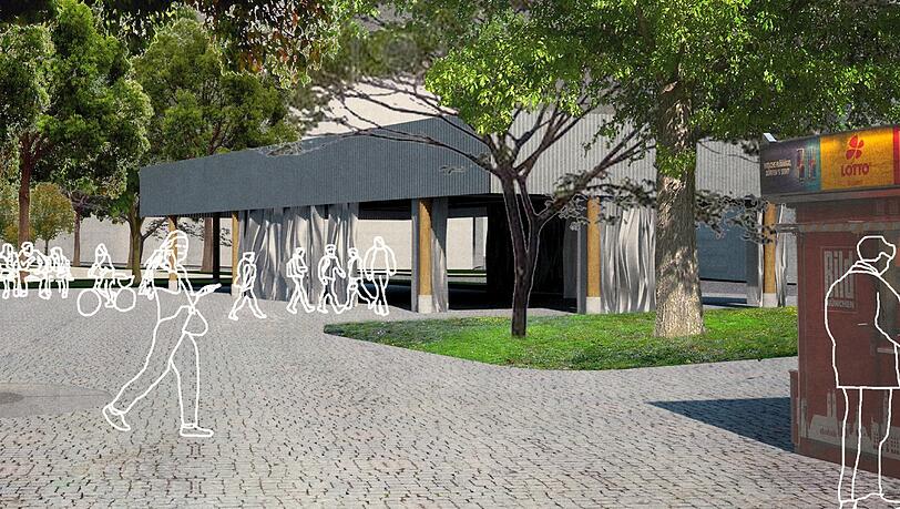 Ein neuer Ort für Flohmarkt, Freiluftkino oder für eine temporäre Bar: "Stadthalle" nennen die Studenten Maximilian Kirn und Anastasiya Shalkevich ihren Vorschlag für einen großen Pavillon etwas nördlich vom Sendlinger Tor. Ihre Holzkonstruktion mit Vorhängen an den Seiten ist inspiriert von einer Markthalle in Italien. Denn in Venedig existiert ein Fischmarkt - mit Wänden, die Vorhänge sind. Ein neuer Ort für Flohmarkt, Freiluftkino oder für eine temporäre Bar: "Stadthalle" nennen die Studenten Maximilian Kirn und Anastasiya Shalkevich ihren Vorschlag für einen großen Pavillon etwas nördlich vom Sendlinger Tor. Ihre Holzkonstruktion mit Vorhängen an den Seiten ist inspiriert von einer Markthalle in Italien. Denn in Venedig existiert ein Fischmarkt - mit Wänden, die Vorhänge sind.