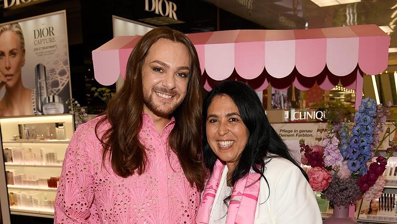 Influencer Riccardo Simonetti und Medienmanagerin Nagia El-Sayed.