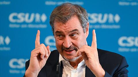 F&uuml;r CSU-Chef S&ouml;der steht die SPD nach der Wahl-Pleite in Rheinland-Pfalz an einem schwierigen Punkt.