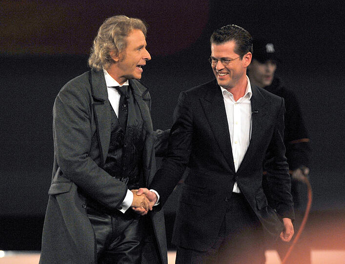 30 Jahre "Wetten, dass...", 24 Jahre Thomas Gottschalk als Moderator. Die besten Bilder aus seiner Show.