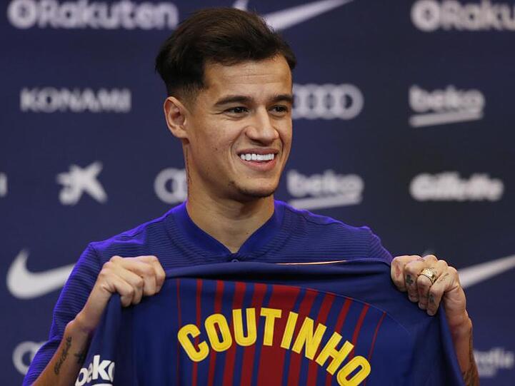 Fußballer Philippe Coutinho. Foto: Manu Fernandez/AP/Archivbild