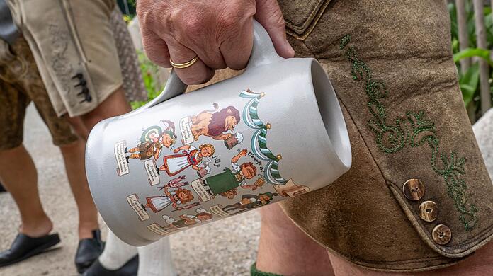 5 Zelte sind auf dem neuen Krug der Wiesnwirte repräsentiert