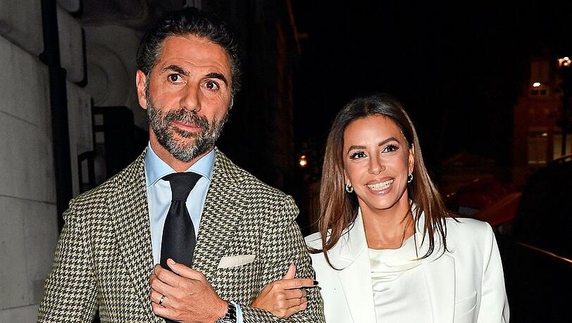 Eva Longoria absolviert viele Veranstaltungen allein. Aber zu diesem Anlass kam Ehemann Jos&eacute; Bast&oacute;n mit: die Premieren-Aftershowparty f&uuml;r die Netflix-Doku ihrer Freundin Victoria Beckham im Oktober 2025 in London.