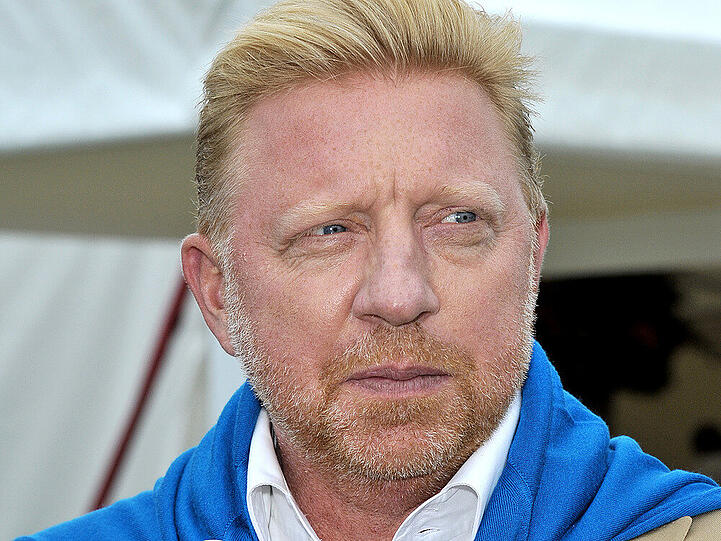 Boris Becker ist zurück in seinem Metier Tennis