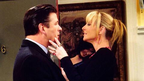 Alec Baldwin und Lisa Kudrow in der achten Staffel von "Friends"