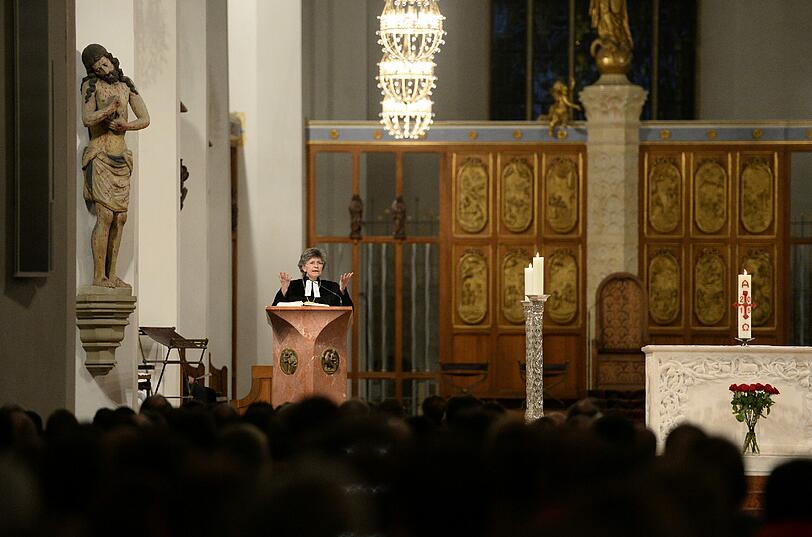 Bilder vom ökomenischen Gottesdienst für die Helfer von Bad Aibling.