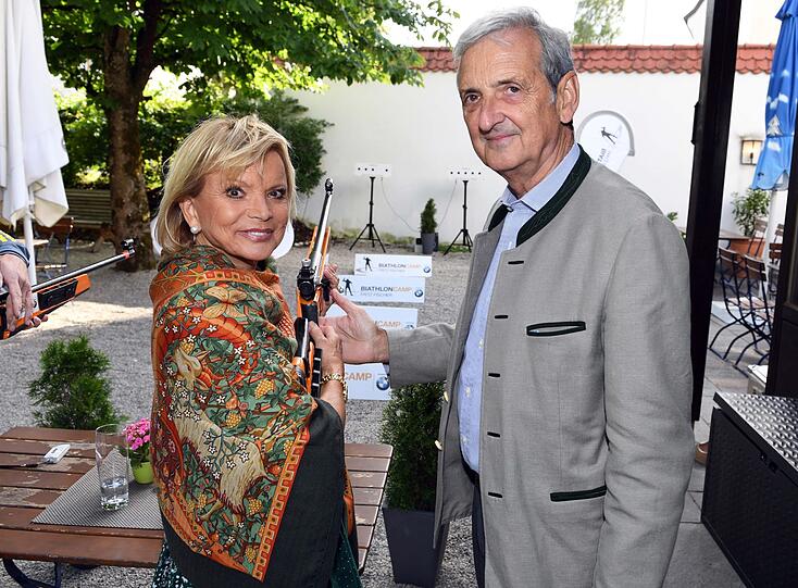 Uschi Glas mit Mann Dieter Hermann