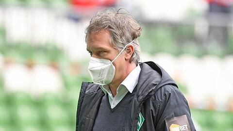Will zeitnah einen neuen Werder-Trainer präsentieren: Frank Baumann.