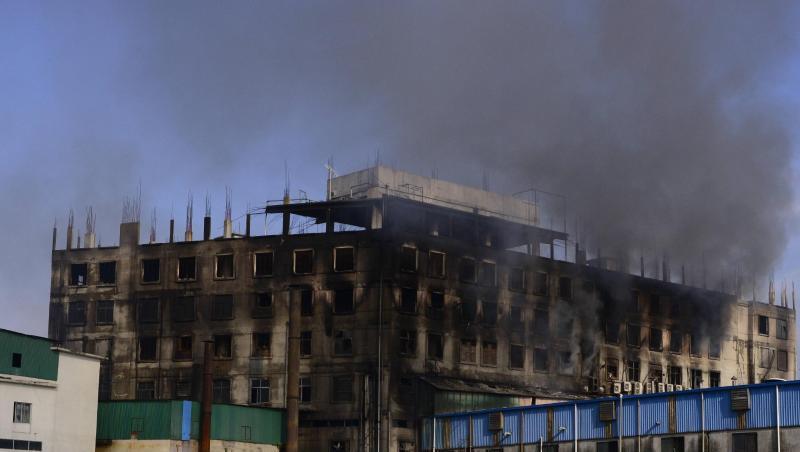 Die Lebensmittelfabrik: nur noch eine Ruine.