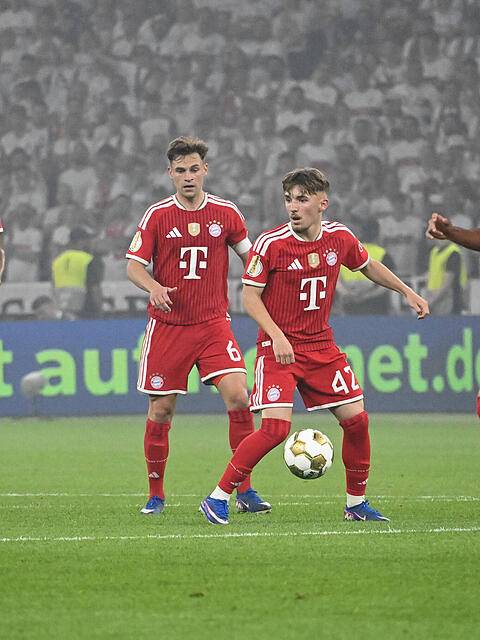 Bestritt gegen den VfB Stuttgart sein erstes DFB-Pokalfinale: Lennart Karl.