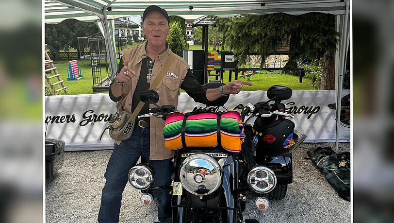Wolfgang Fierek beim "Thunder im Stubai".