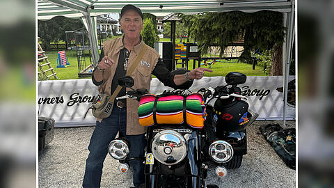 Wolfgang Fierek beim "Thunder im Stubai".