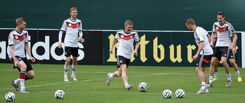 Die Bilder vom achten Tag im Trainingslager in St. Martin.
