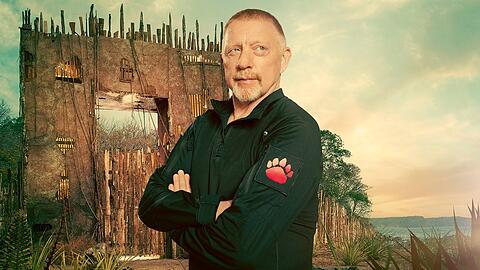 Boris Becker ist einer von zwölf Prominenten in der neuen britischen Netflix-Show "Bear Hunt - Die Promi-Jagd".