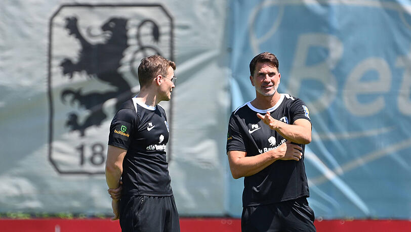Freut sich auf das Duell gegen Essen: Löwen-Coach Patrick Glöckner.