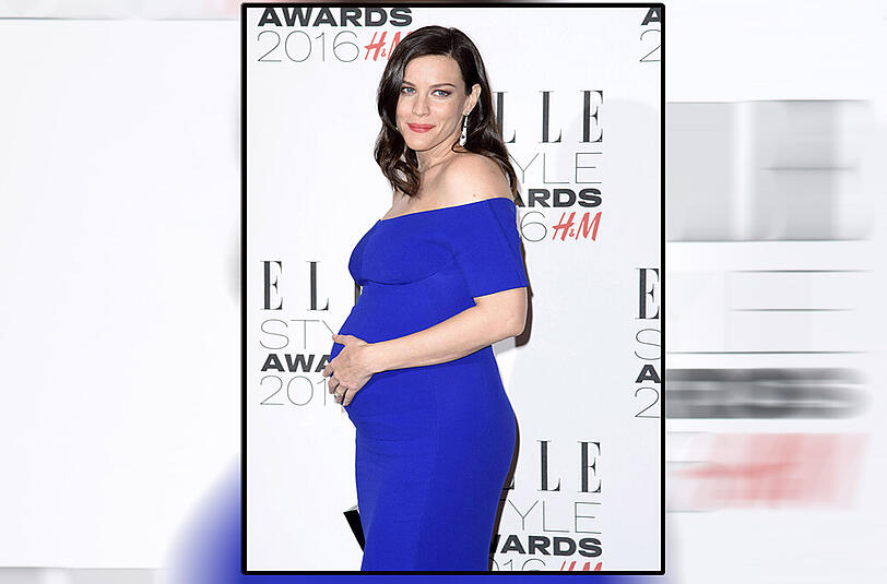 Auch bei Schauspielerin Liv Tyler ist es bald so weit.