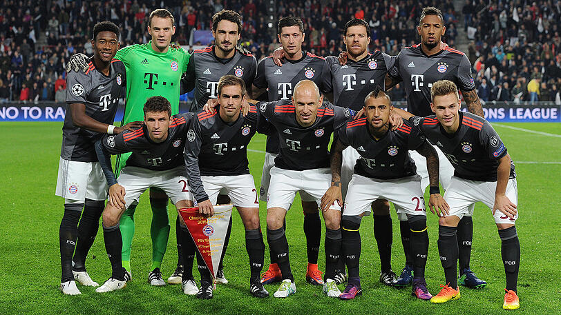 Altersschnitt Kader FC Bayern: 27,7 Jahre.