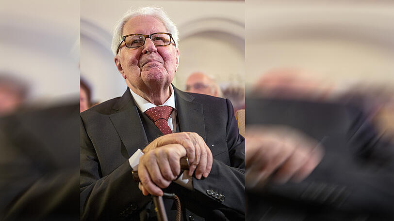 Alt-OB Hans-Jochen Vogel im vergangenen Jahr.